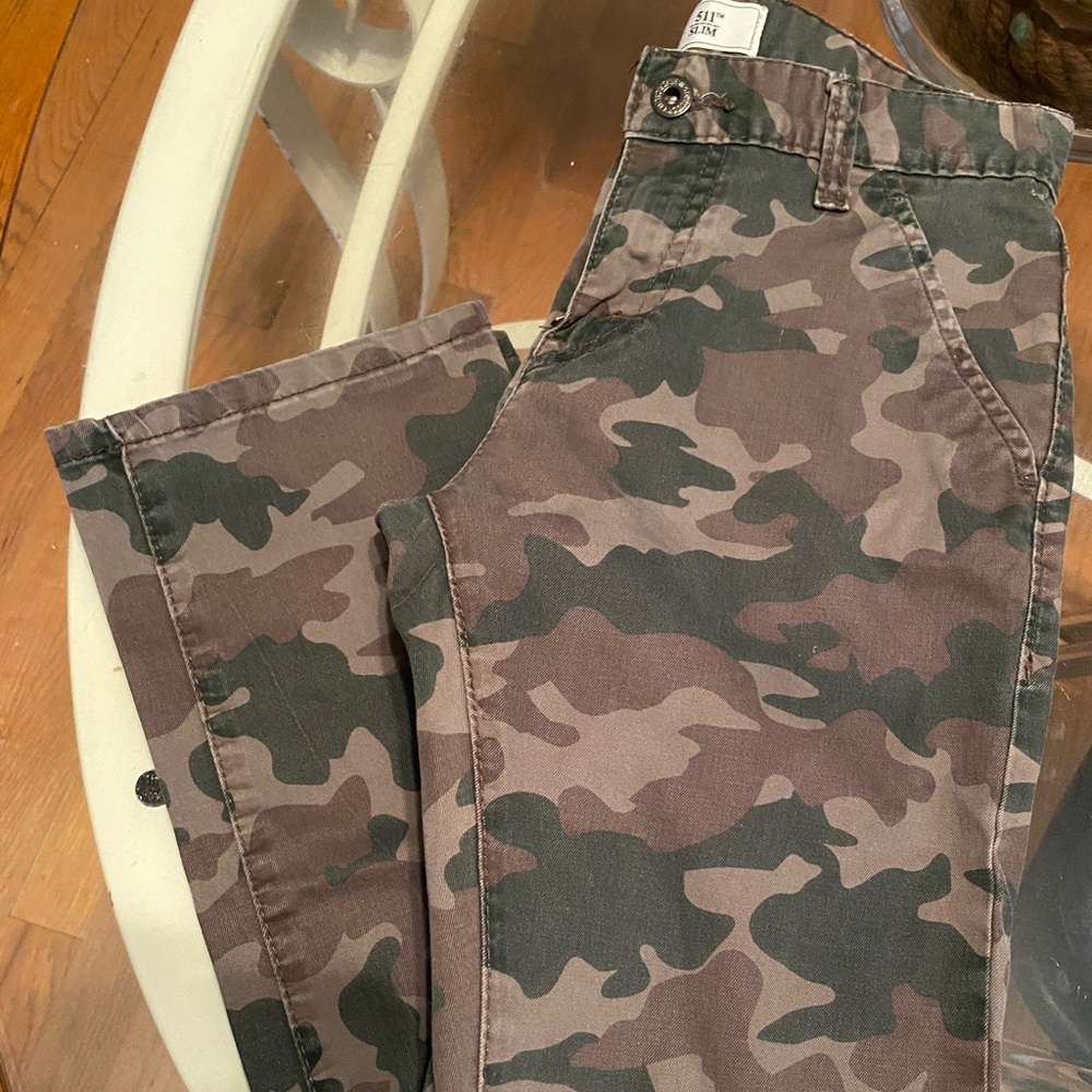 Slim boys camo